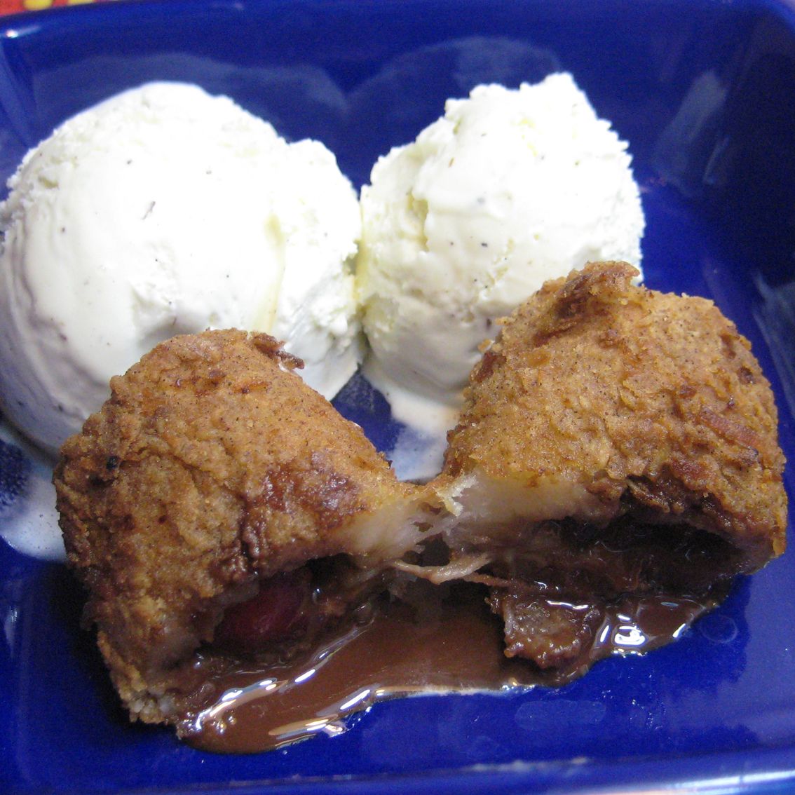Banana Split Fritters