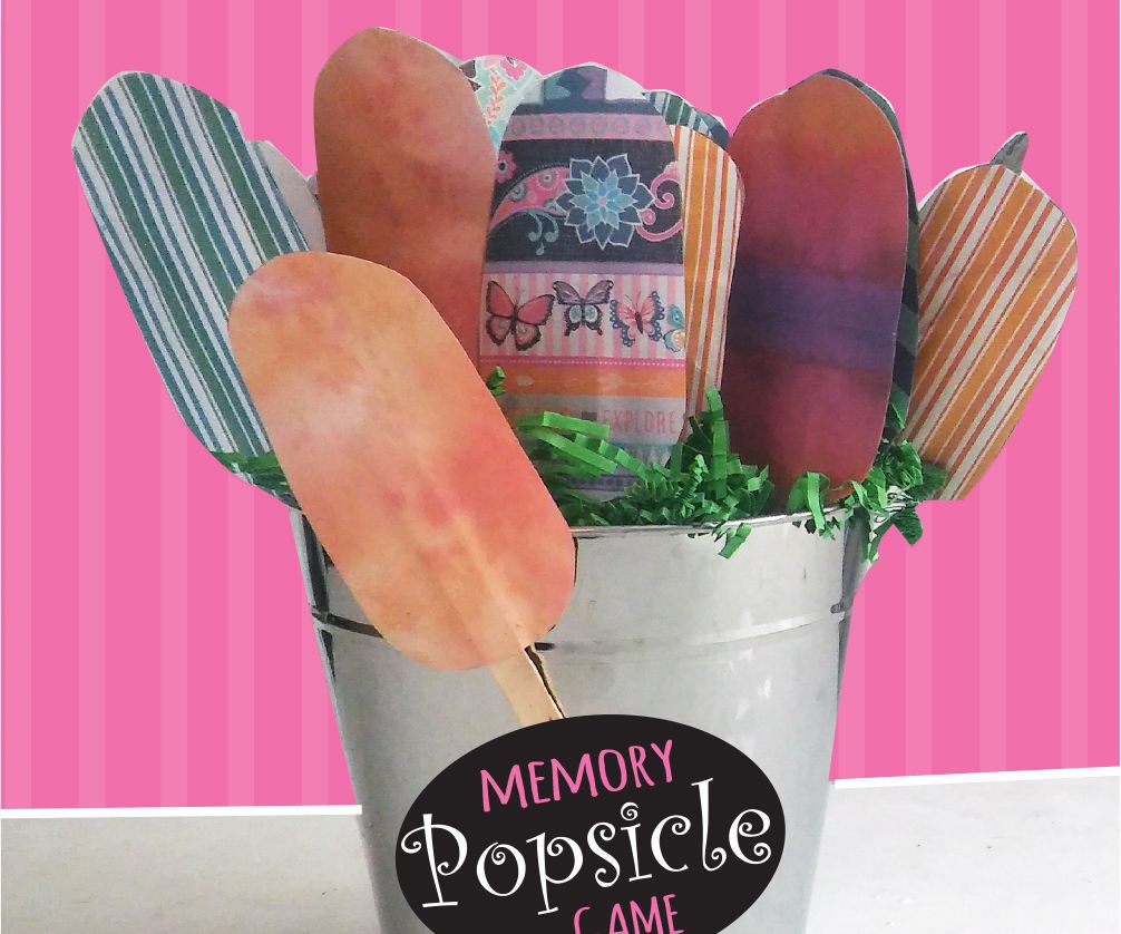 Make a Paper Popsicle Memory Game