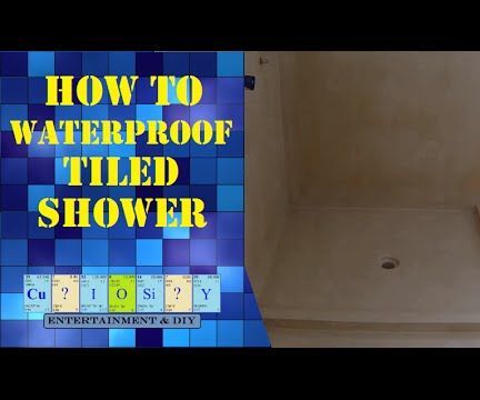 Waterproof Tiled Shower