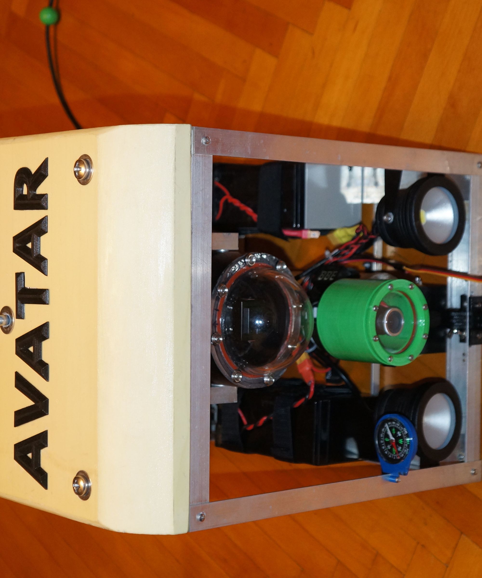 3d Printed Underwater ROV Camera Housing