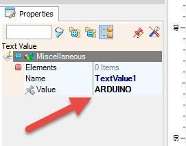 In Visuino Set Components