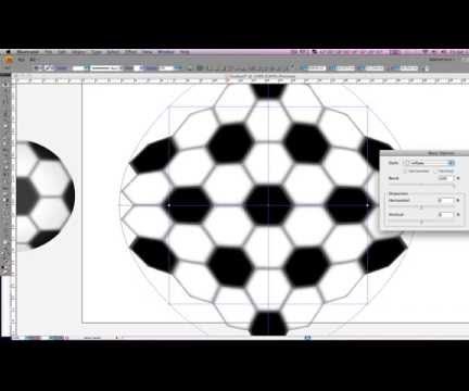 Adobe Illustrator Tutorial - Create Vector 3D Football