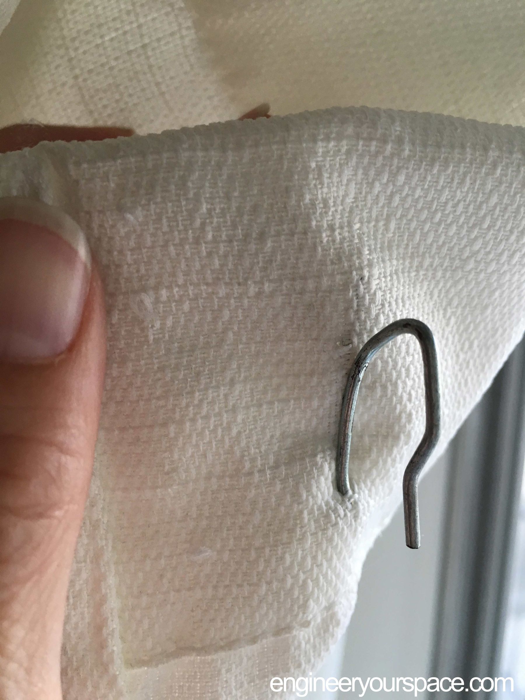 Vertical Blinds Hack to Hang Curtains 4 Steps (with Pictures