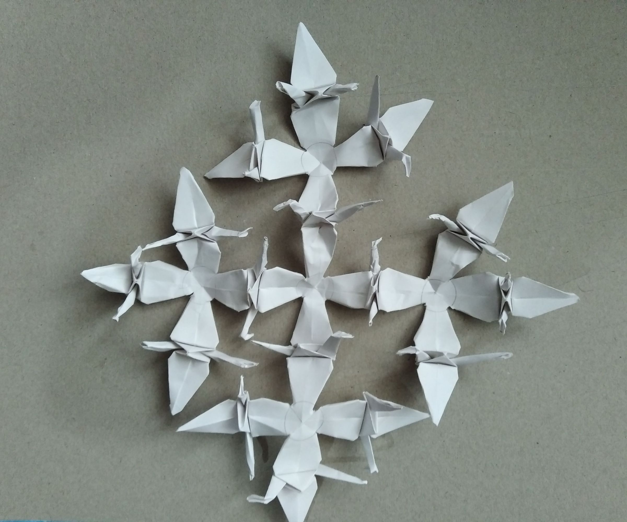 Οrigami Crane X 16