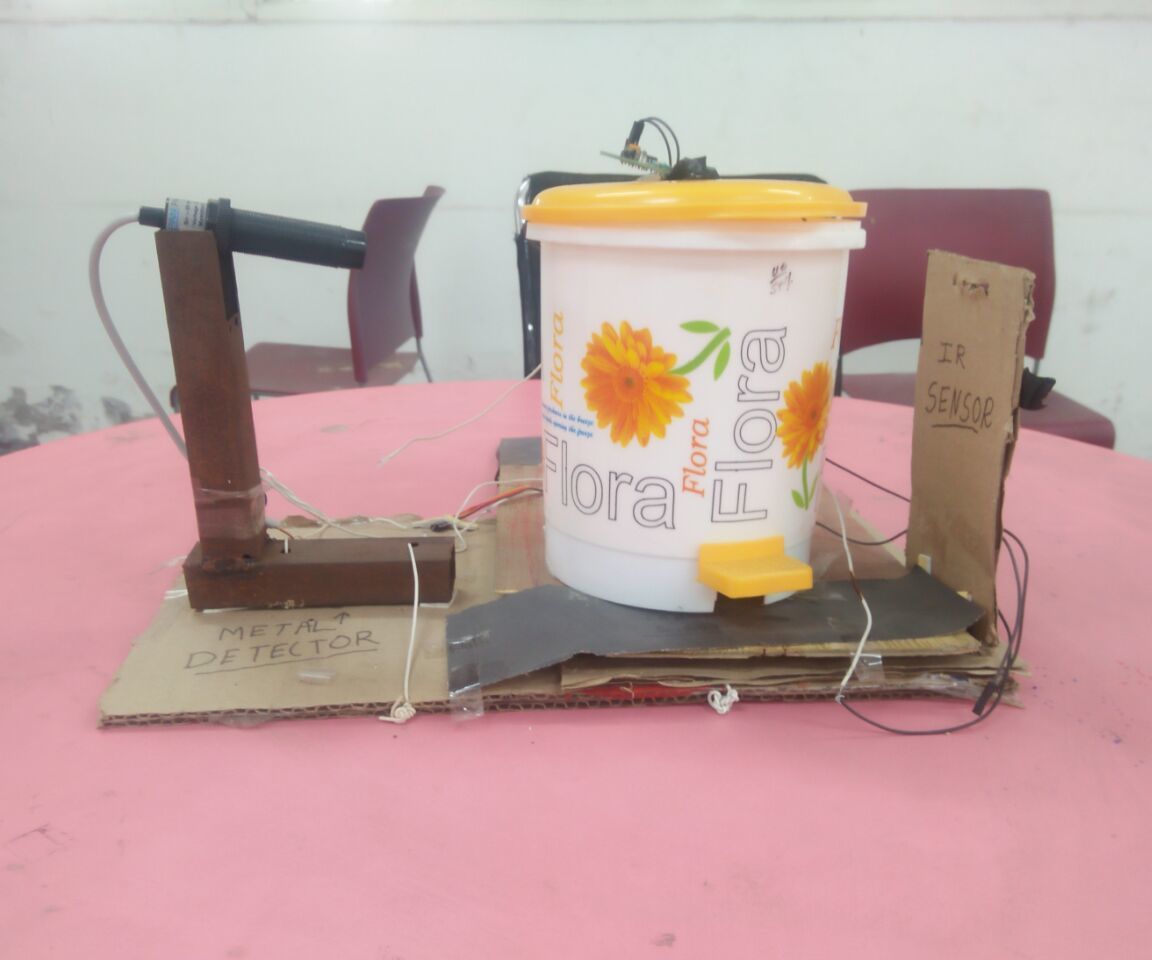 Smart Selective Internet Enabled Dustbin