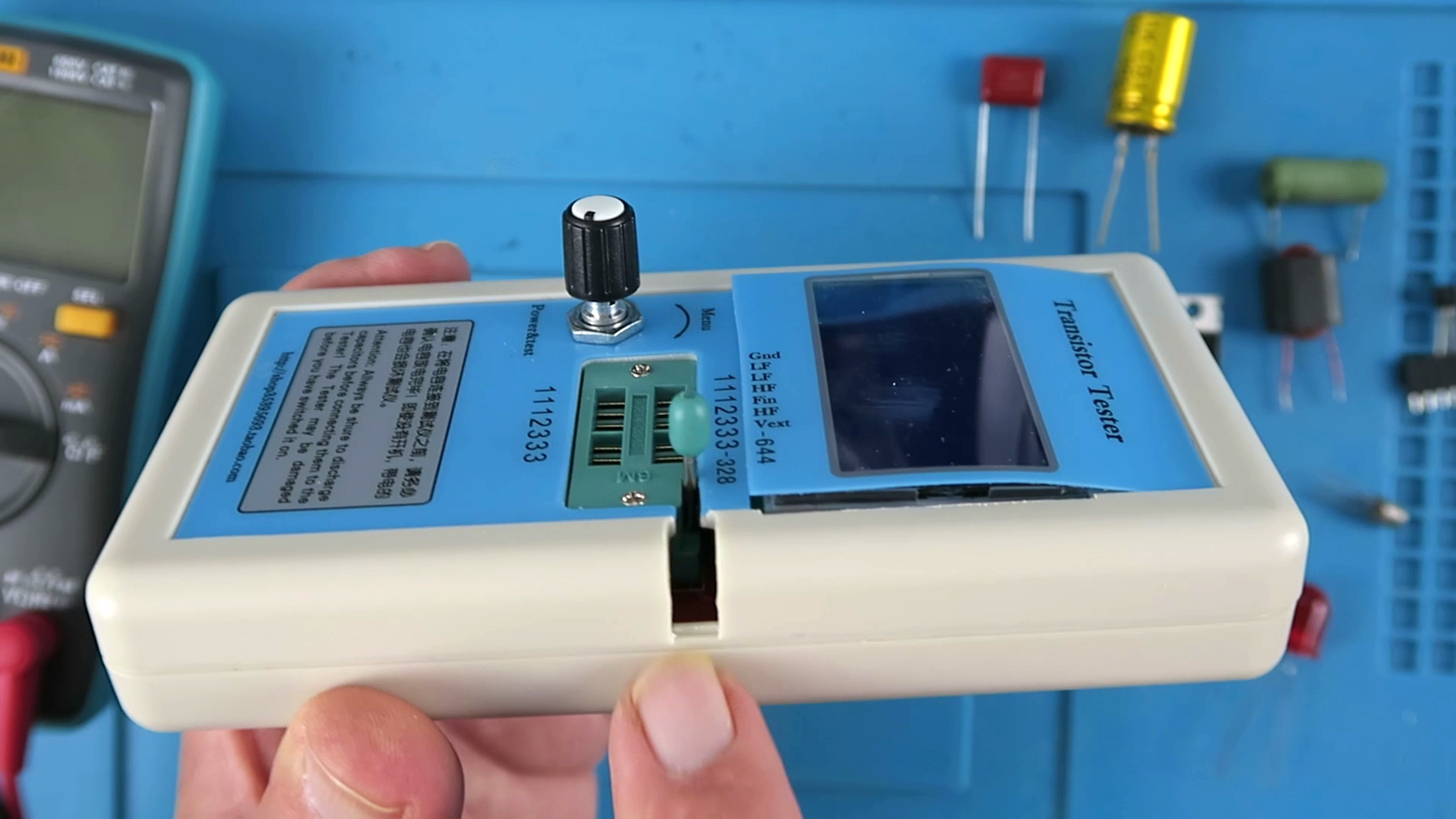 Hiland M12864 Transistor Component Tester Kit Build 8 Steps Hiland M12864 Transistor Component Tester Kit Build 8 Steps