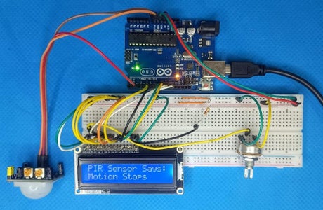HC-SR501 PIR Sensor With Arduino : 4 Steps (with Pictures) - Instructables
