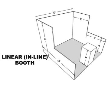 How to Comply to 10' X 10' Trade Show Booth Furniture Rules? : 9 Steps ...