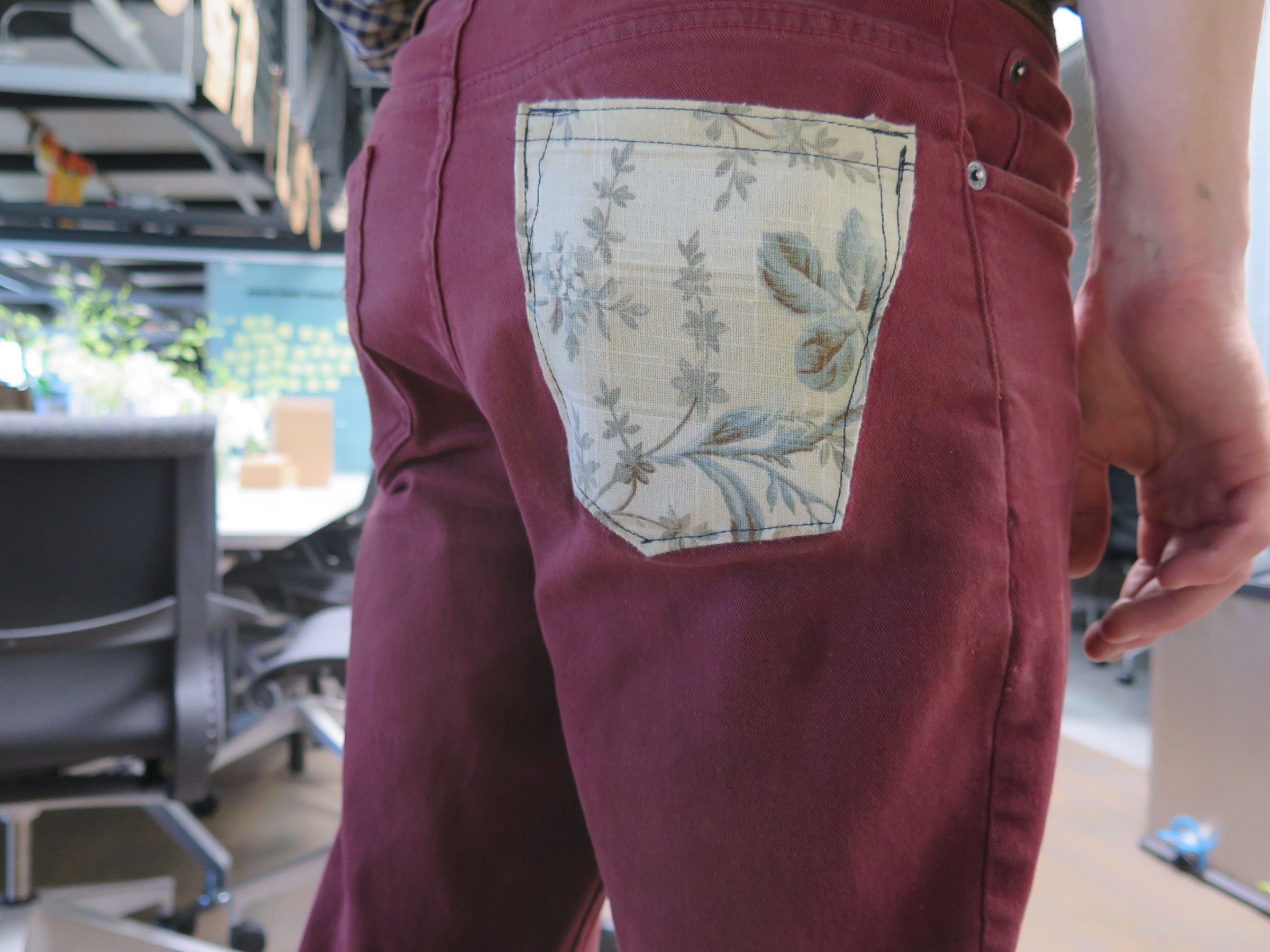 Replace the Butt Pocket on Your Jeans 7 Steps (with Pictures) Instructables