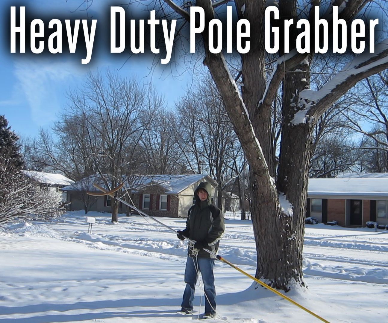 Heavy Duty Pole Grabber