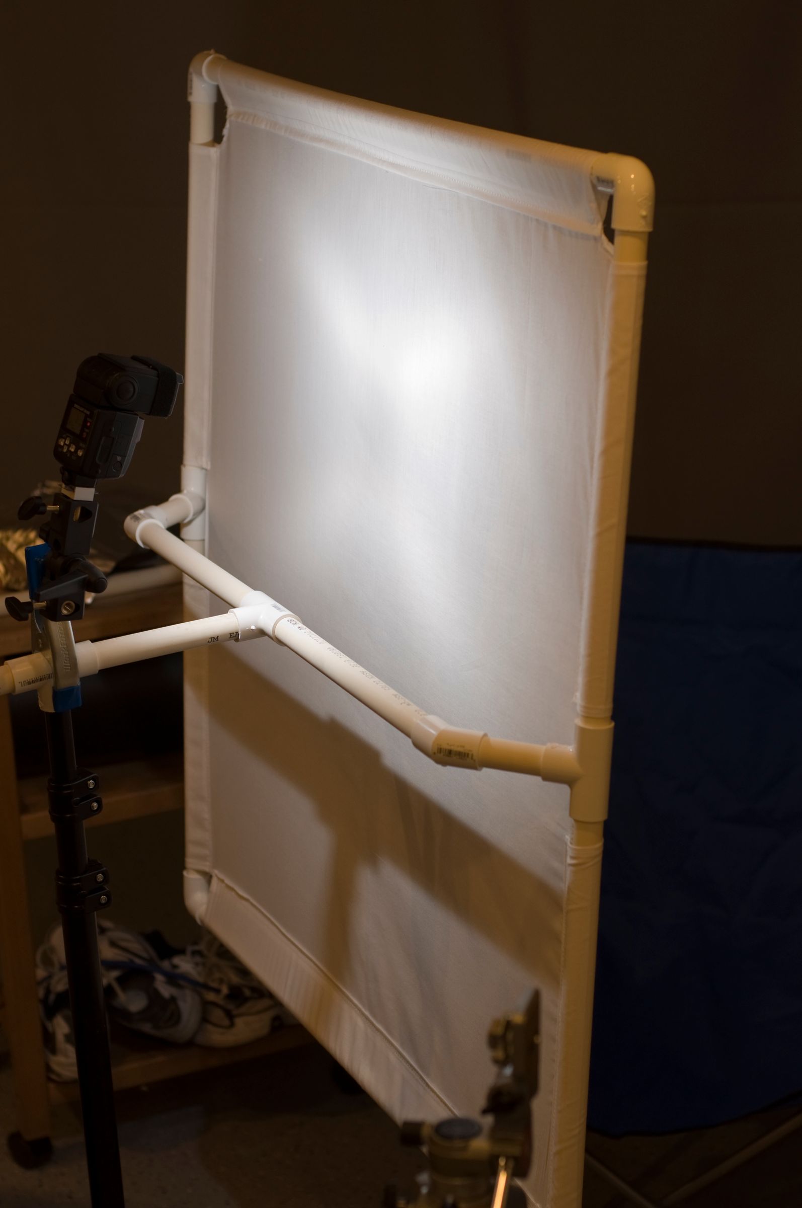 Soften your Flash with a DIY Skylight Panel