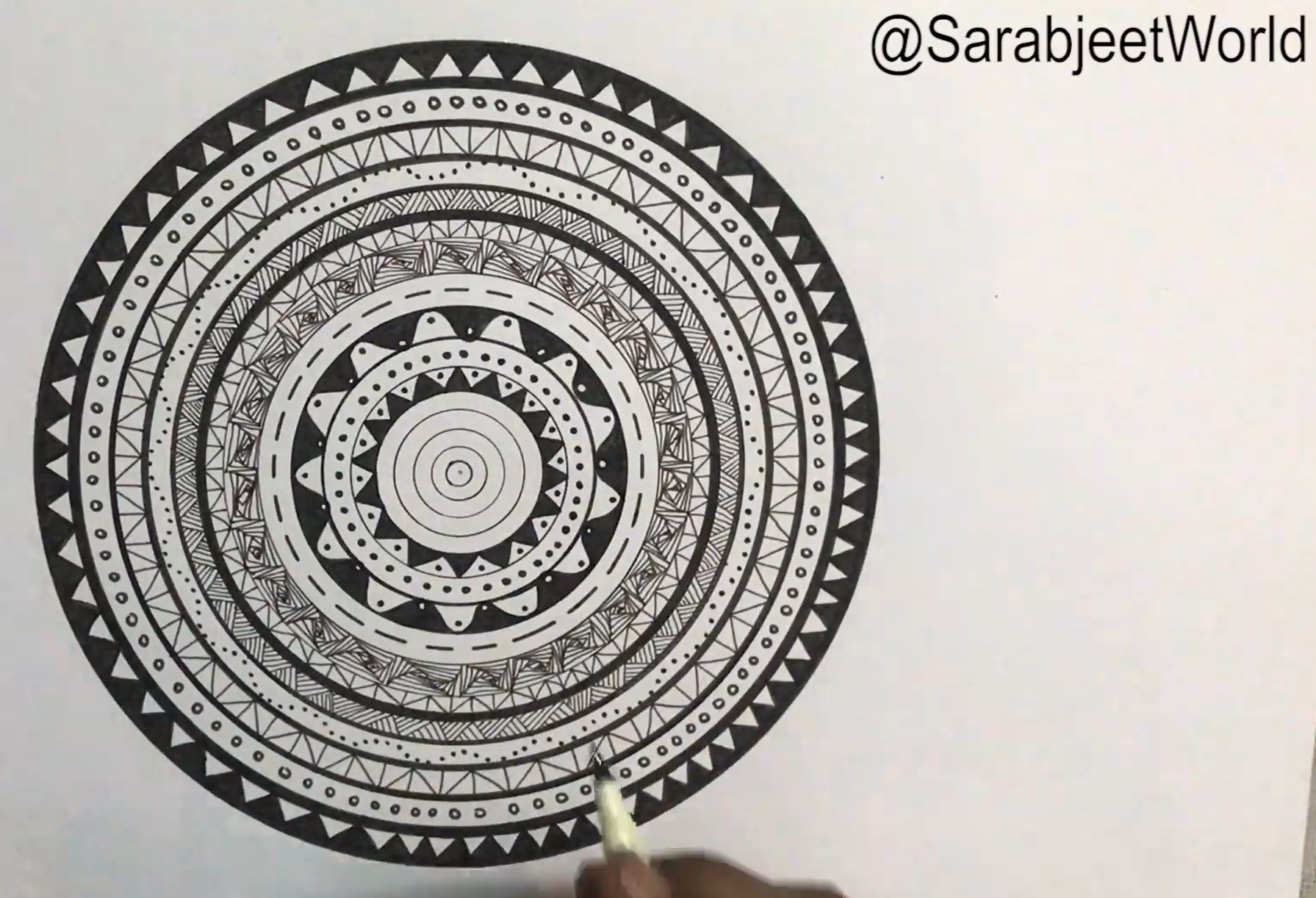 How to Draw the Best Complex Zentangle Design : 11 Steps - Instructables
