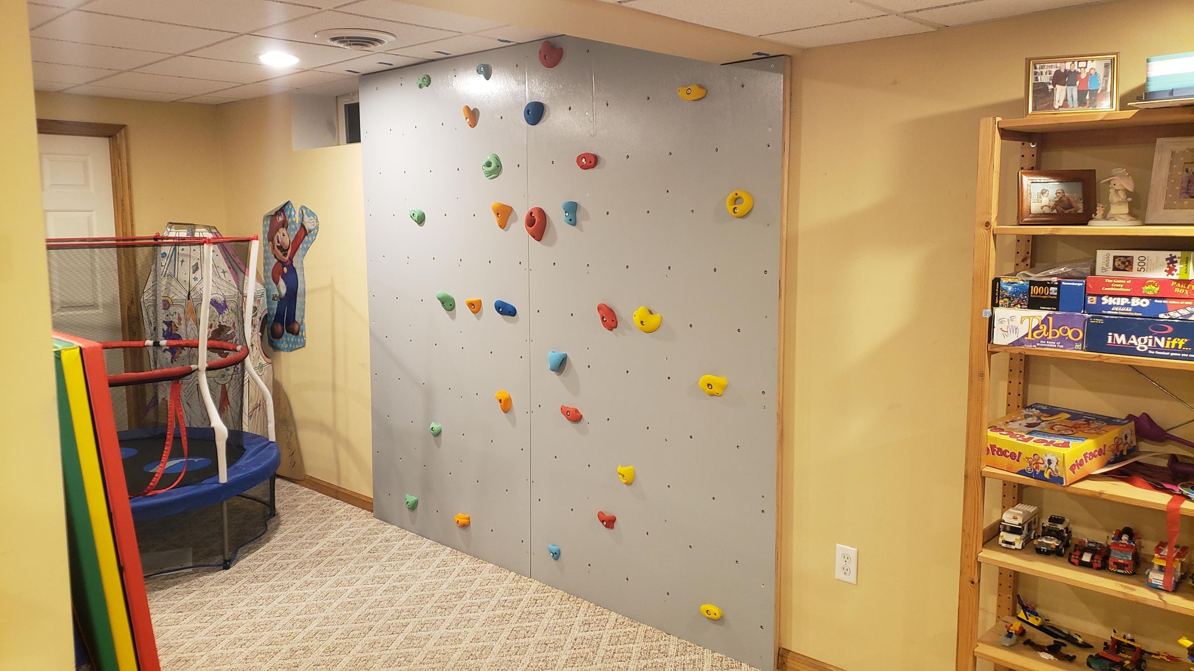 Indoor Kids' Climbing Wall 9 Steps (with Pictures) Instructables