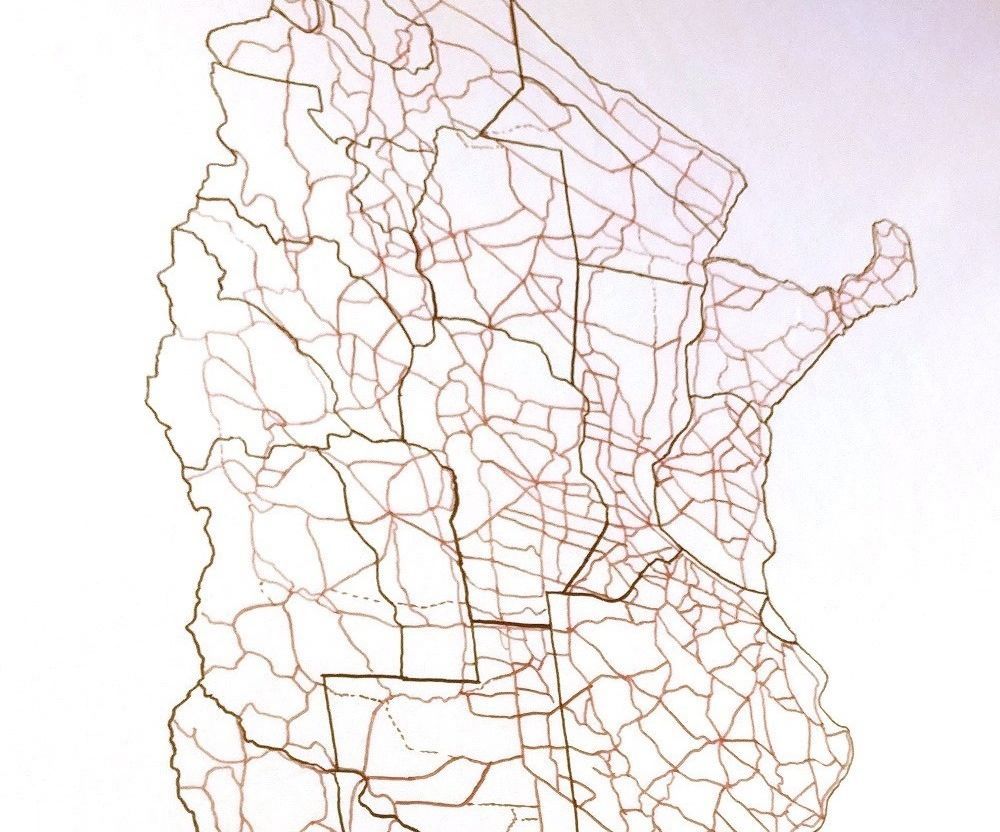 A Map on Scale the Easiest Way / Mapa a Escala De Manera Fácil.