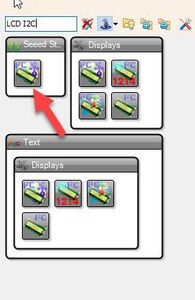 In Visuino Add Components