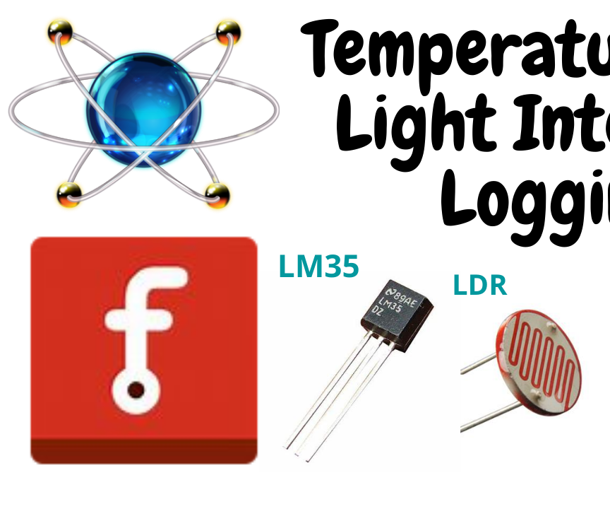 How to Make Temperature and Light Intensity Logging | Proteus Simulation | Fritzing | Liono Maker
