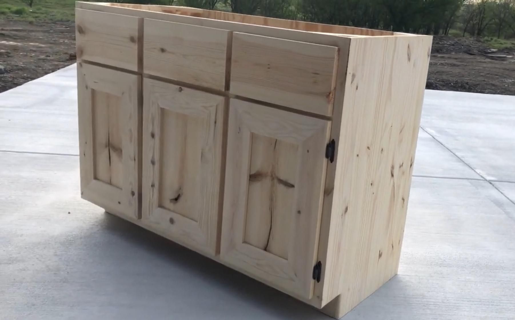 How to Build a 48” Bathroom Vanity 27 Steps (with Pictures