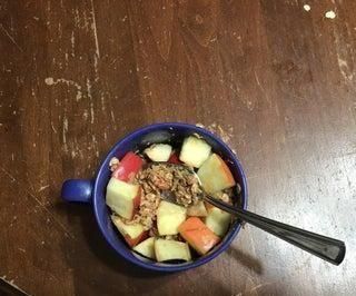 My Apple Cinnamon Oatmeal Recipe 