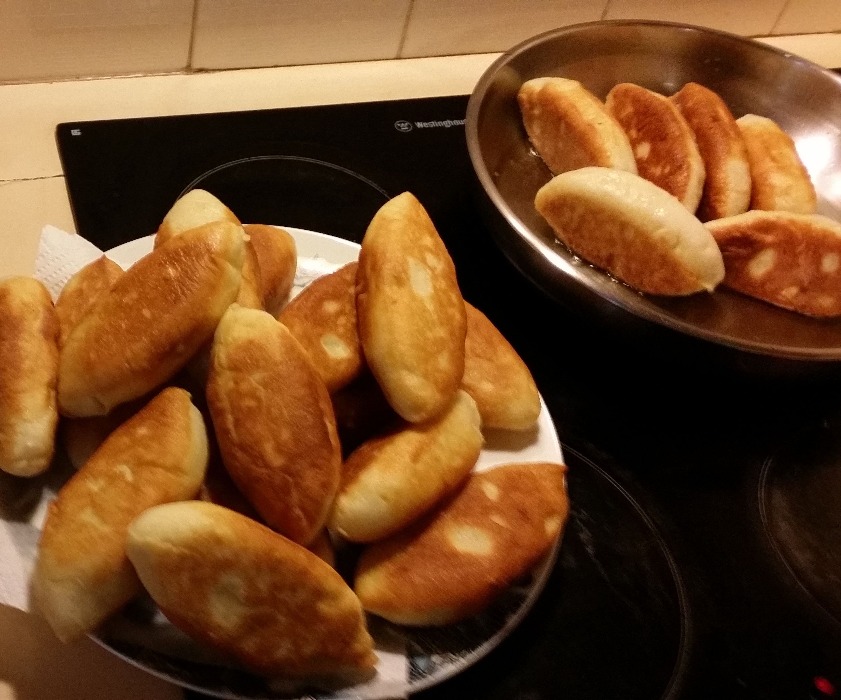 Fried Russian Pies (pirozhki)