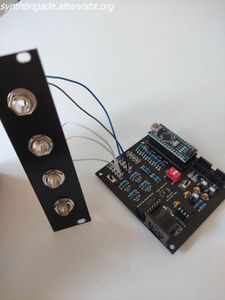 MIDI4CV - Arduino MIDI to 4xCV Interface for VCO Pitch Control