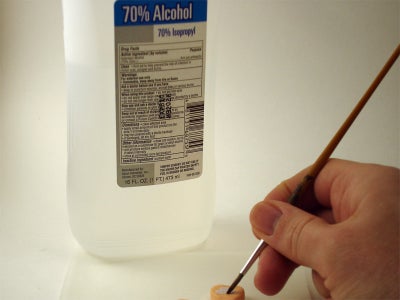 Brush on Rubbing Alcohol