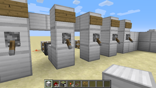 Minecraft Combo Lock, and Door Tutorial. : 20 Steps - Instructables