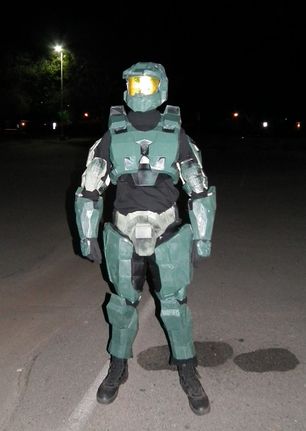 Halloween Halo Project on a Budget