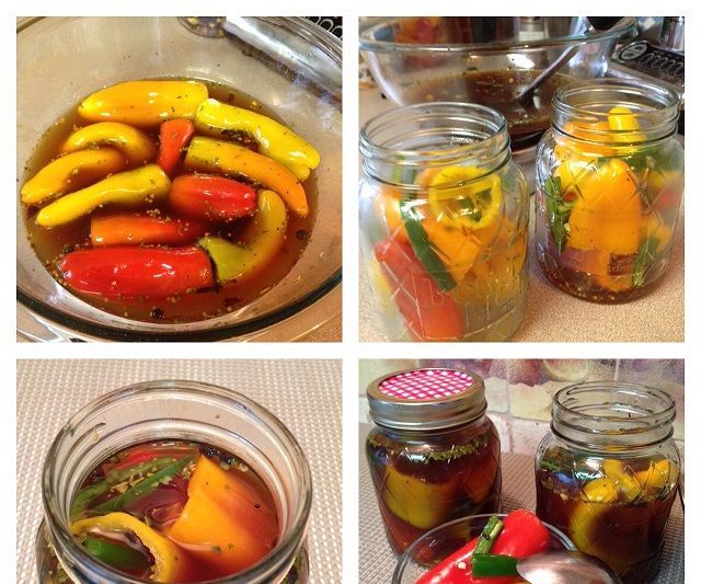 Pickled Mini Sweet Peppers
