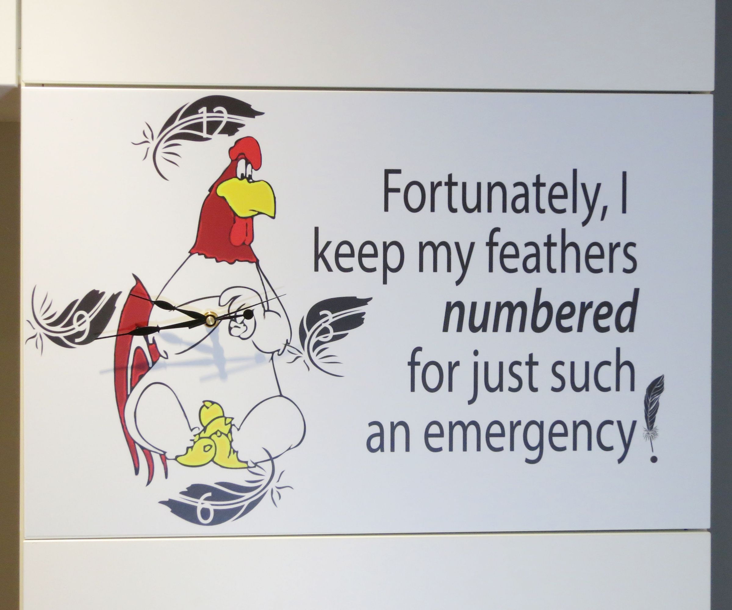 Foghorn Leghorn Clock - Ikea Hack