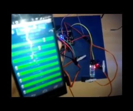 Arduino/Android - BLUETOOTH Multi Servo Motor Control Android APP 