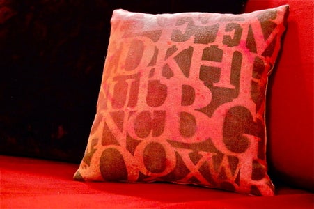 Just My Type Pillow