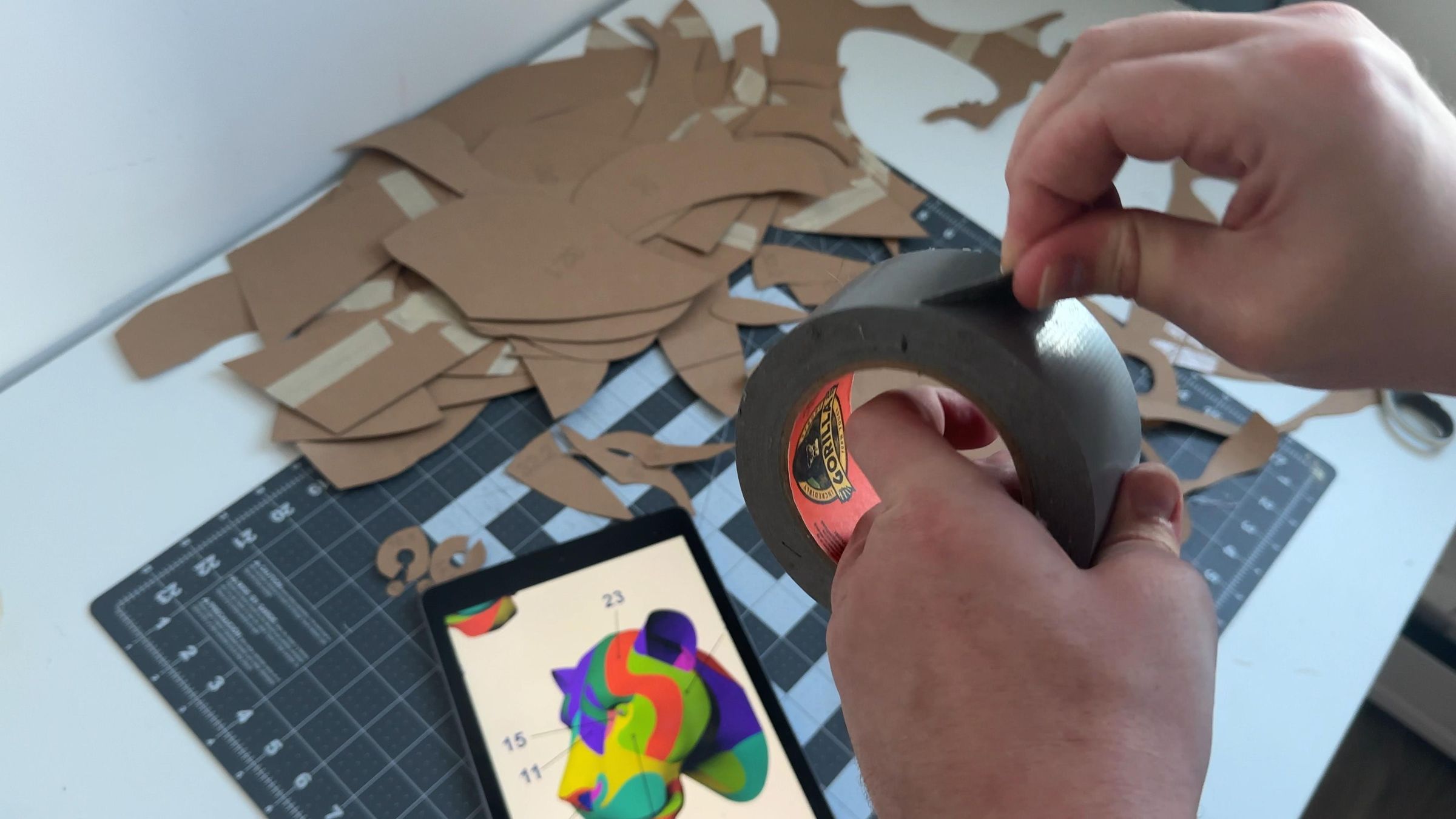 Glue With Tape