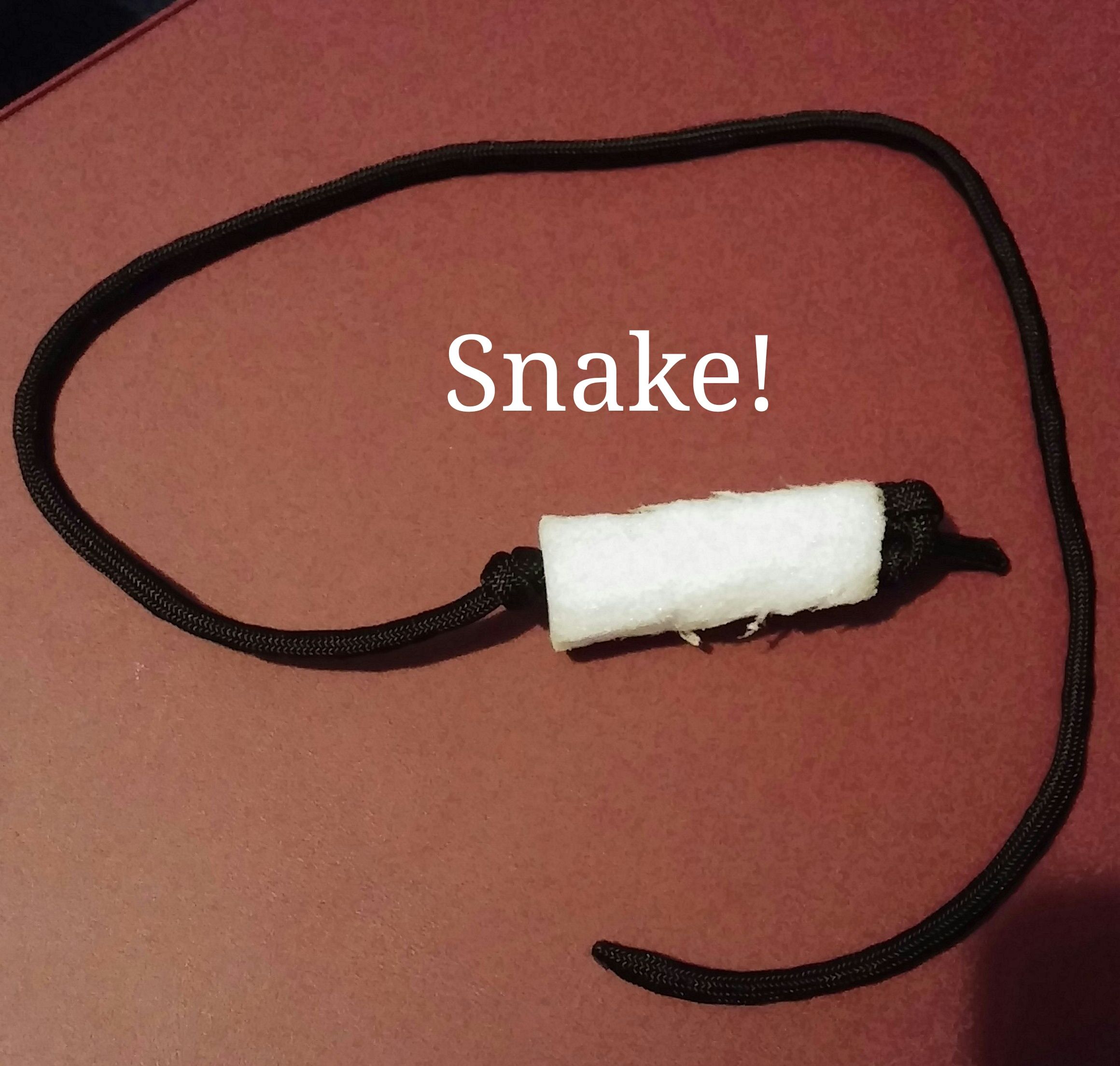 Paintball Cleaning Snake