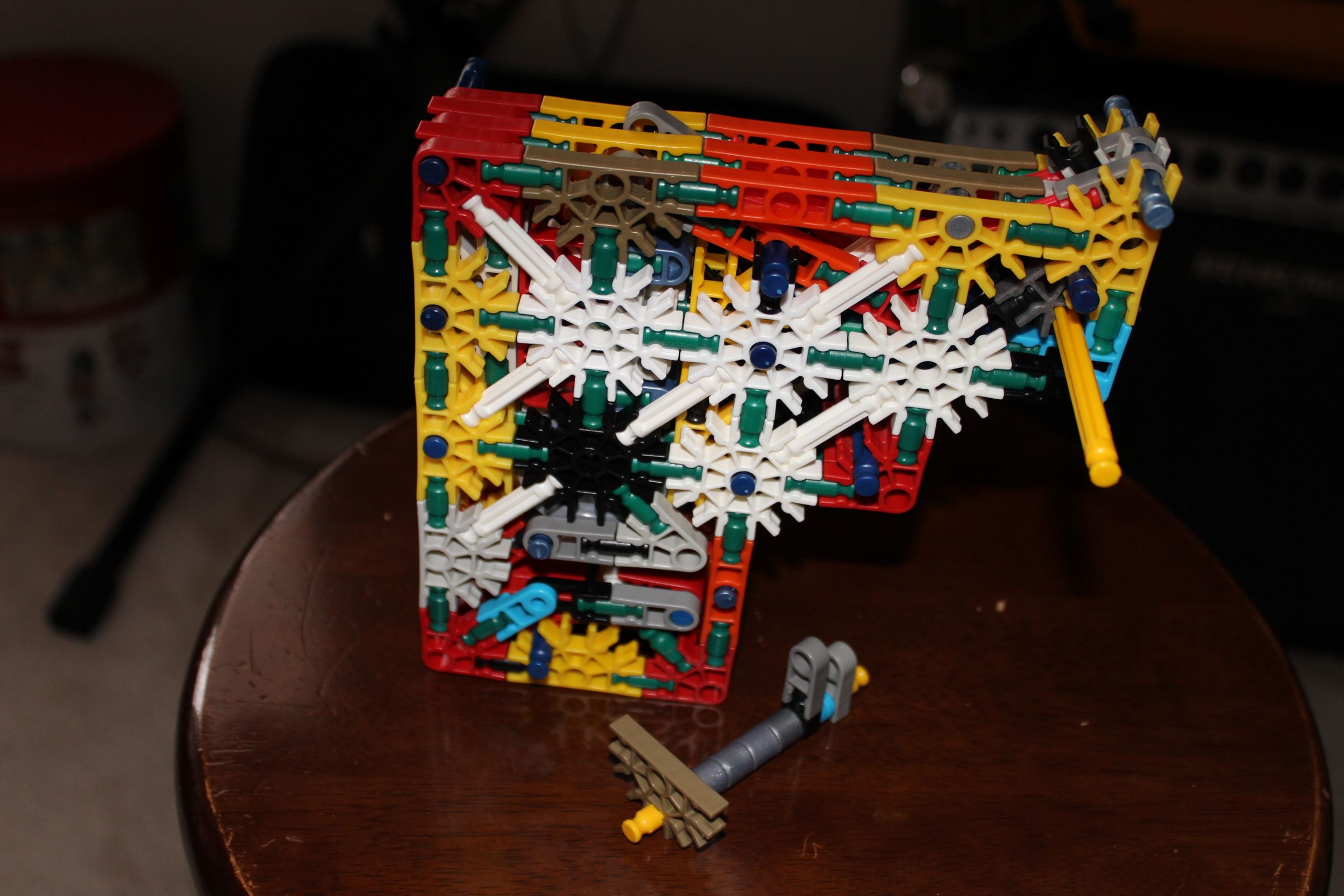 Customizable Knex Lock and Key (Prototype Cylinder Mechanism)