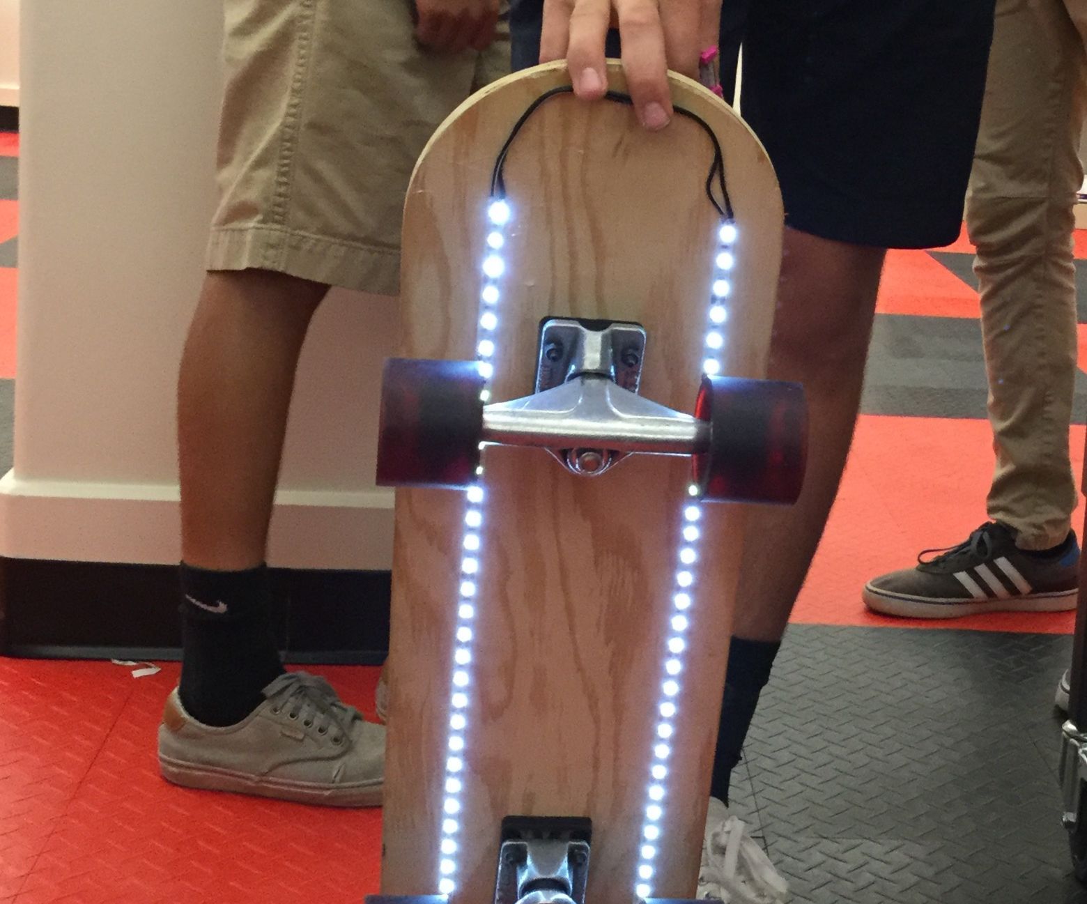 LED STRIP SKATEBOARD