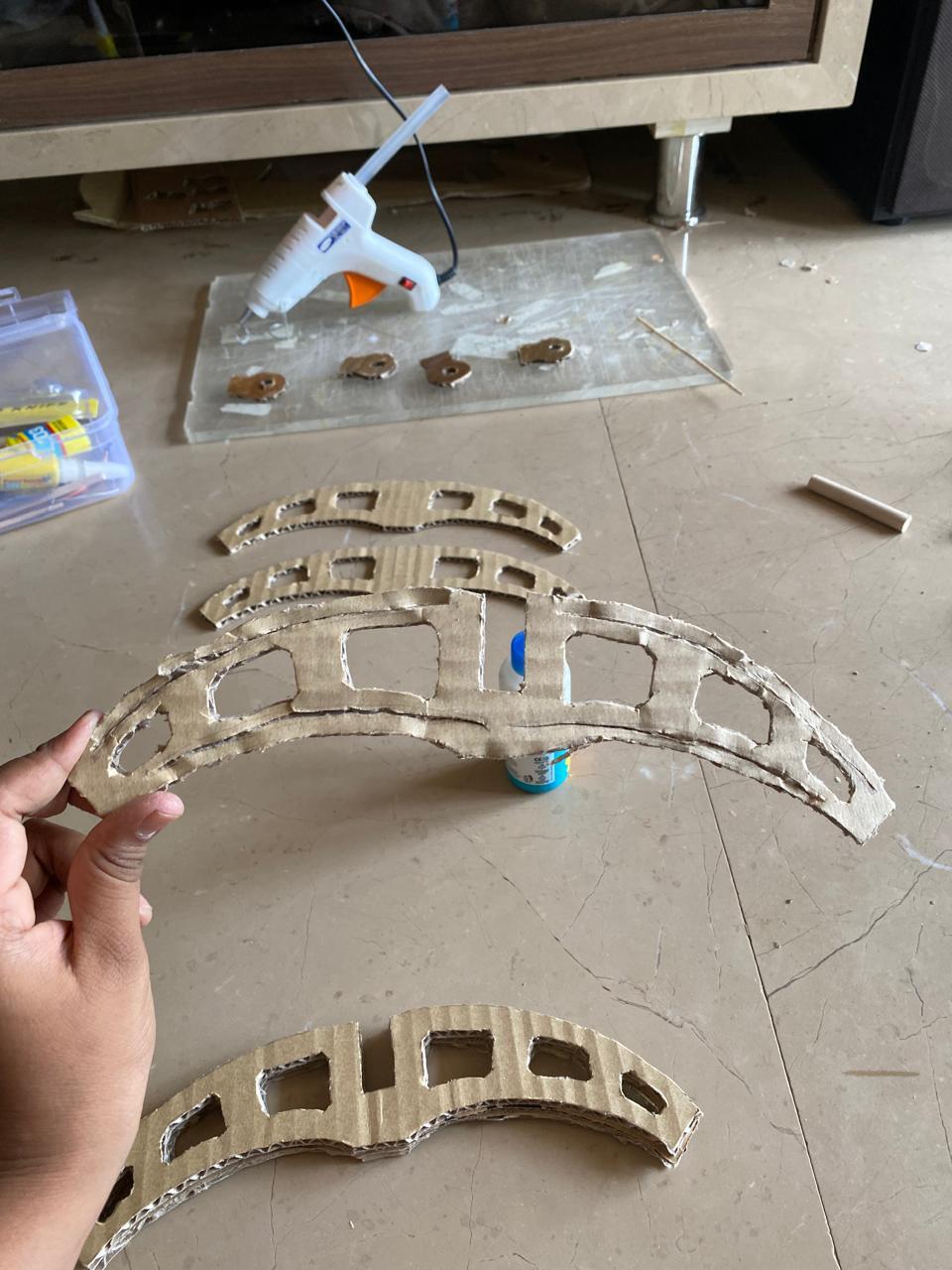 Cut the Bow Handle Body