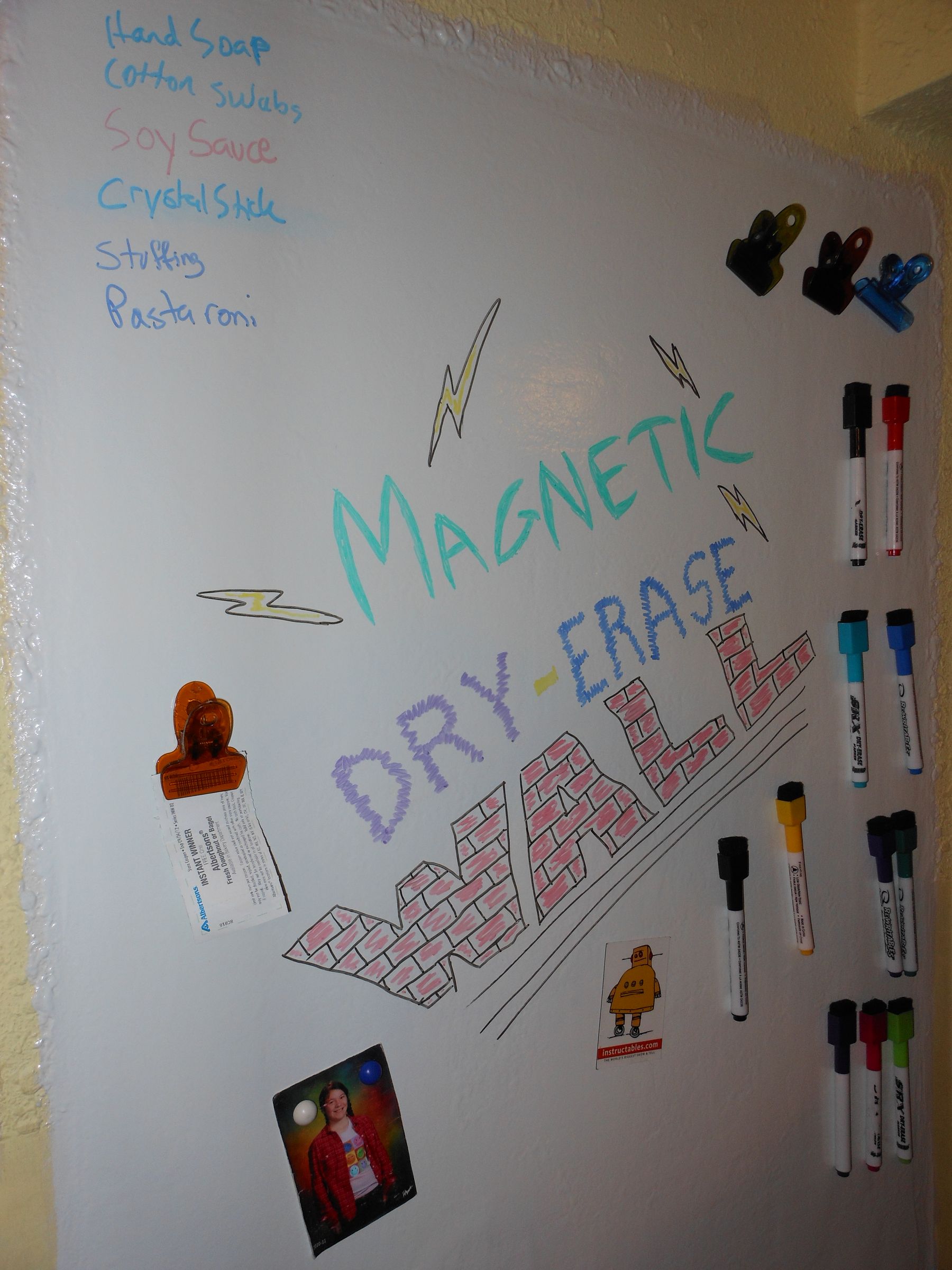 DryErase Wall! (with Pictures) Instructables
