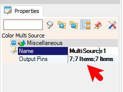 In Visuino Set Components