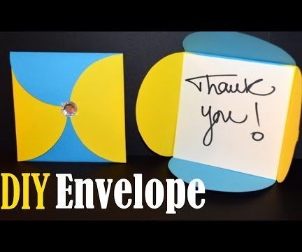 How to Make an Envelope - Easy DIY Envelope 