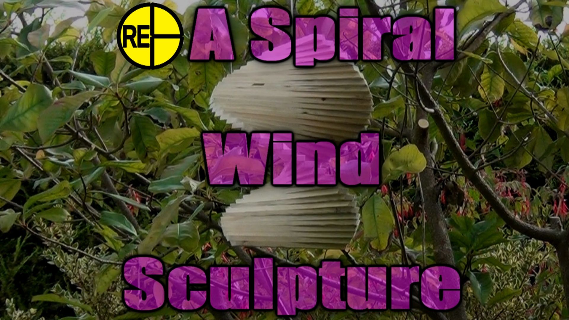 How to Make a Spiral Wind Sculpture 5 Steps (with Pictures