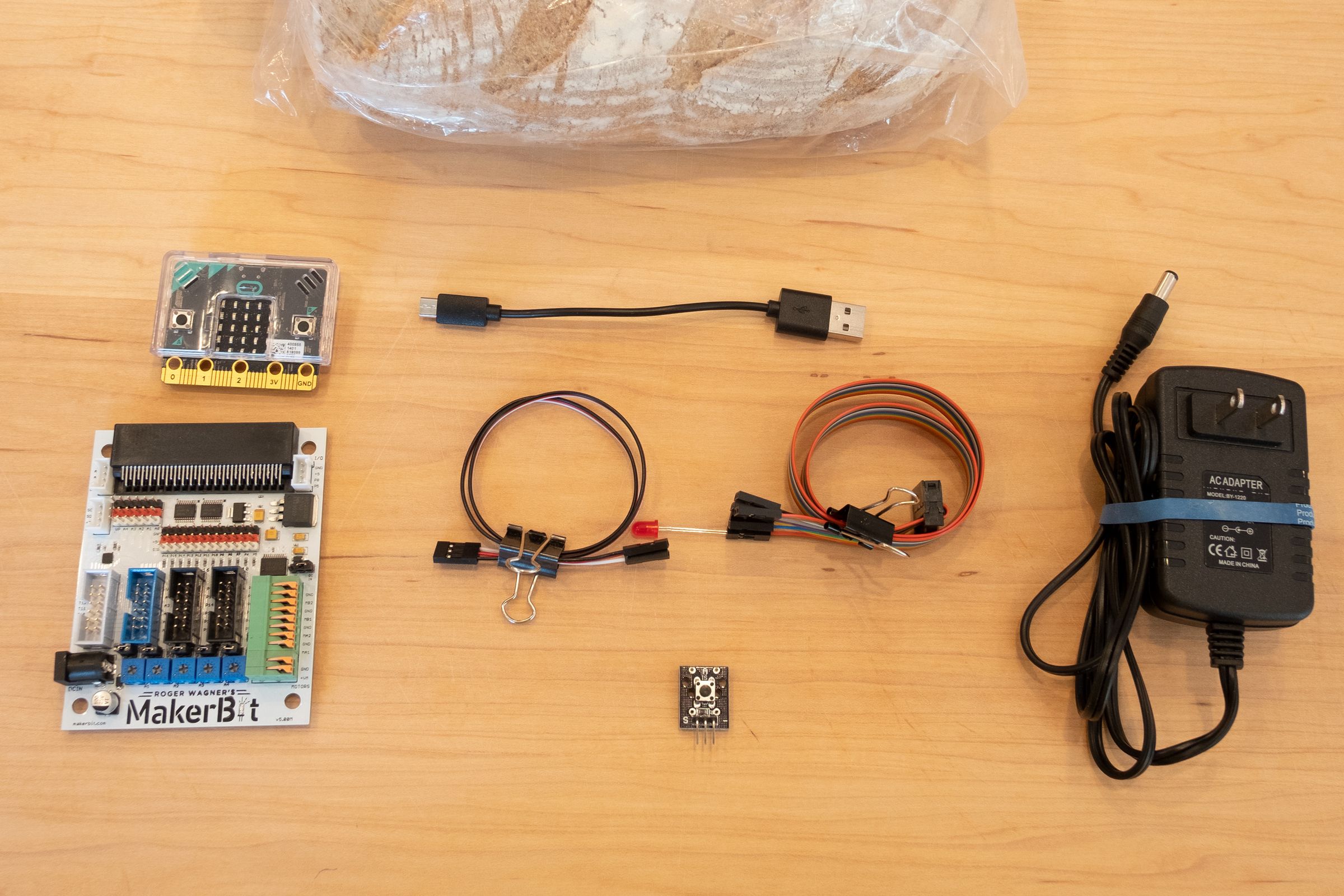 How to Make a SuperButton Crypto Light Switch With a MakerBit for Micro