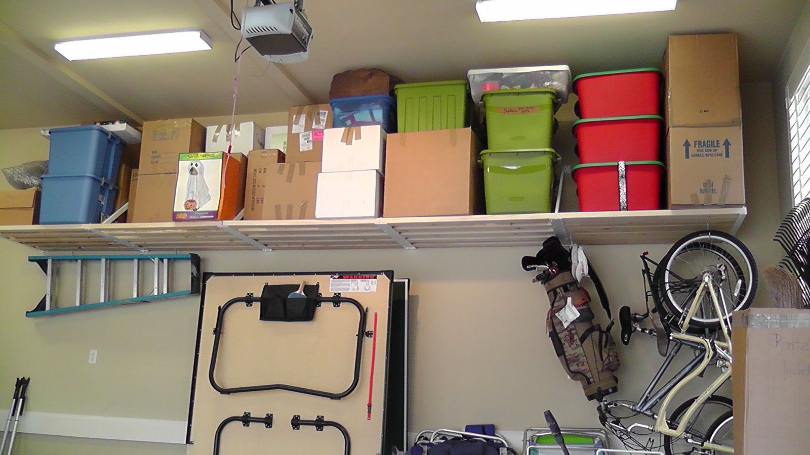 DIY Do-it-yourself Garage Shelving