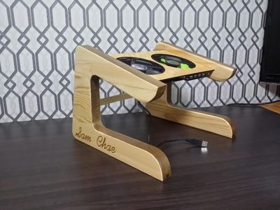 Custom Designed Laptop Stand From Reclaimed Woods. : 6 Steps (with ...