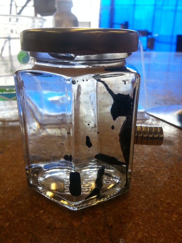 Make a Ferrofluid Glass Display