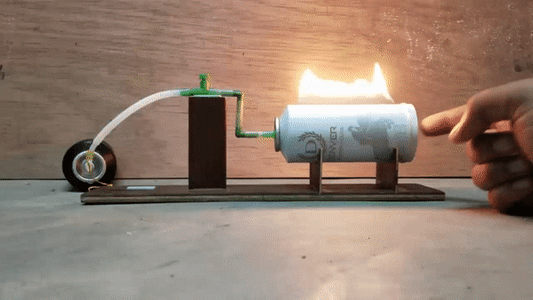 Ruben's Tube | Standing Wave Flame