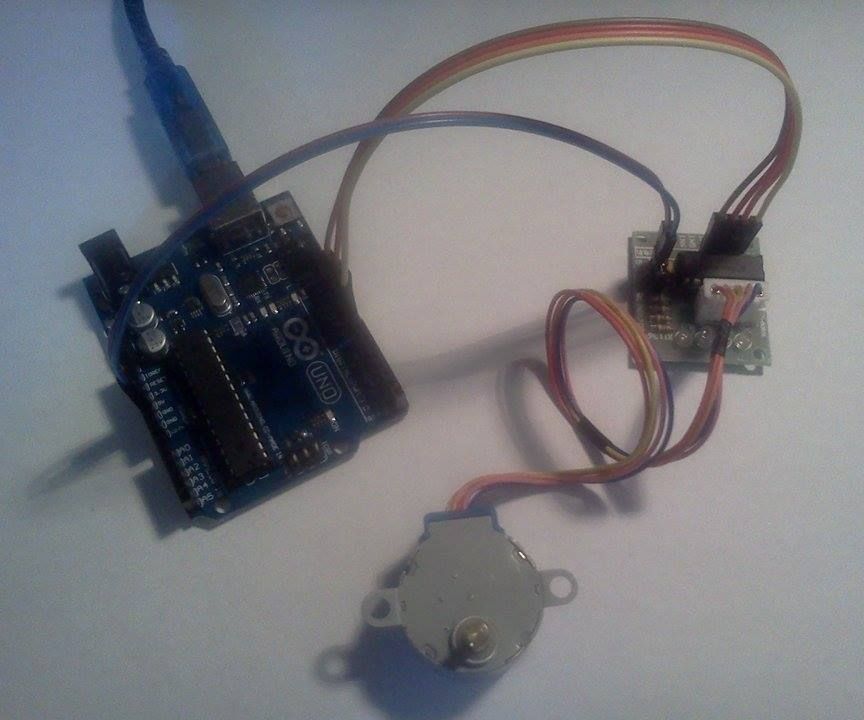 Arduino Library for 28BYJ-48 Stepper Motor and ULN2003 Driver