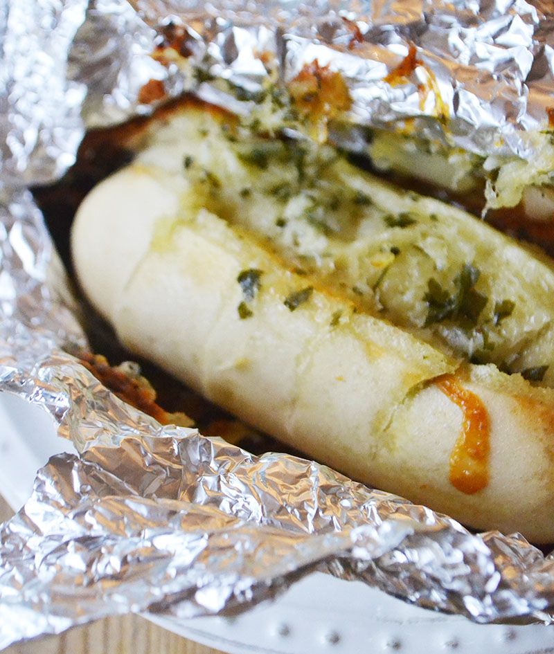 Mini Garlic Bread Baguettes