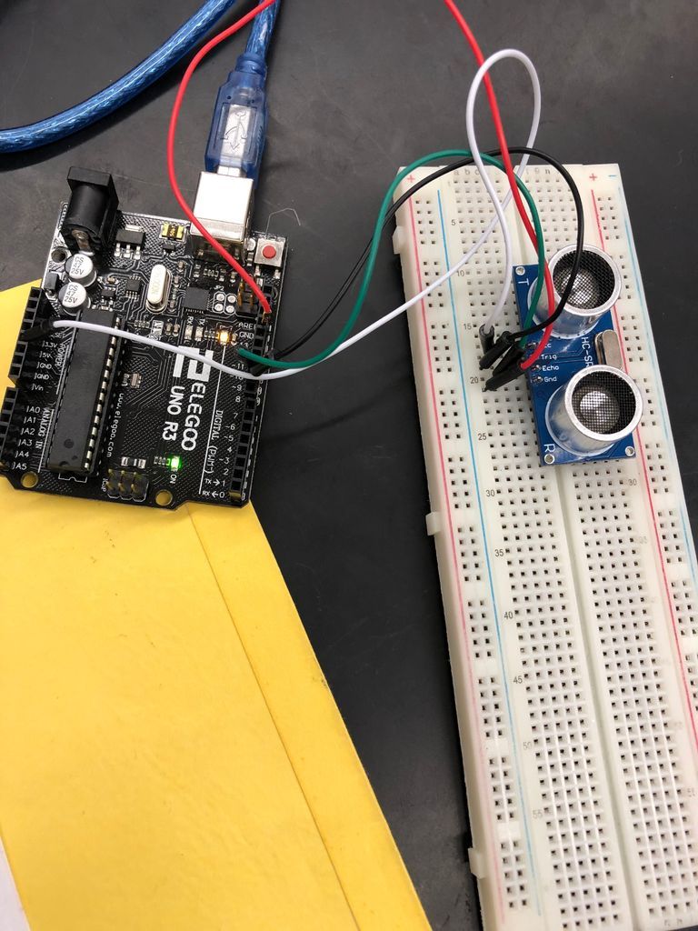 Sonar Range Finder Arduino 3 Steps