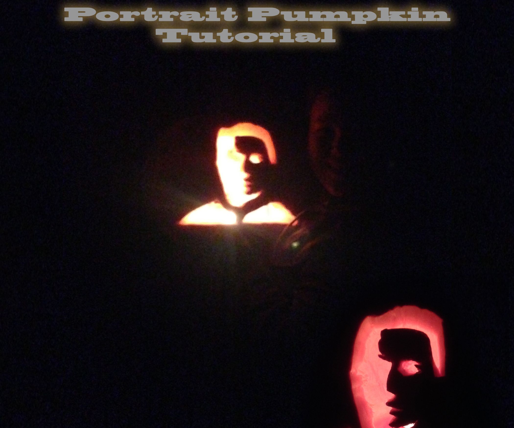 Portrait Pumpkin Tutorial : 11 Steps - Instructables