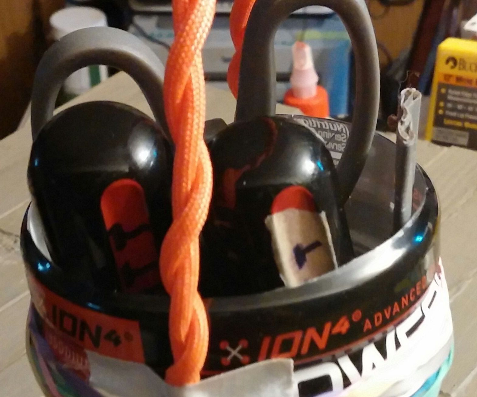Tool Tote/Holder From Powerade Bottle